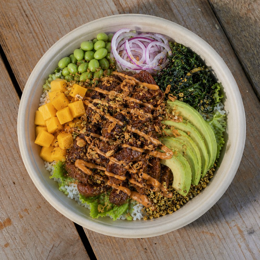Poké bowl Beef Chief Bowl van Poké-Loco